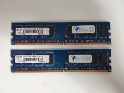 Лот: 15388199. Фото: 1. Оперативная память NCP 4Gb (2gb... Оперативная память