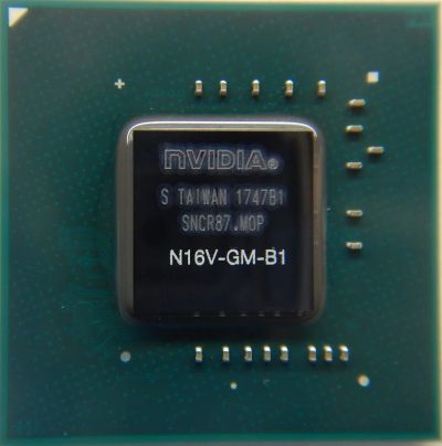 Лот: 19252260. Фото: 1. Видеочип BGA Nvidia GeForce N16V-GM-B1... Микросхемы