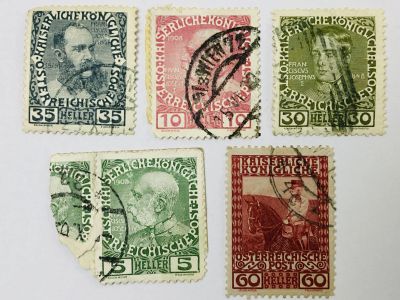Лот: 23963310. Фото: 1. Юбилеи. Император Франц Иосиф... Марки