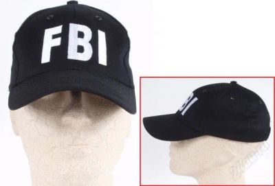 Лот: 2469745. Фото: 1. Кепка FBI*. Головные уборы
