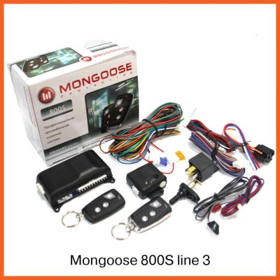 Лот: 4441496. Фото: 1. Сигнализация Mongoose 800S line3. Автомобильные сигнализации