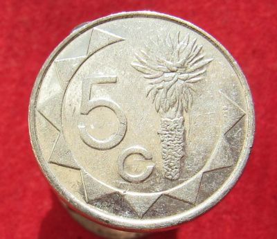 Лот: 16622661. Фото: 1. Намибия 5 центов, 1993г. Африка