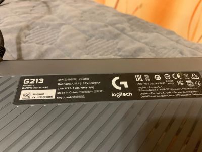 Лот: 20004513. Фото: 1. Клавиатура Logitech G213. Клавиатуры и мыши