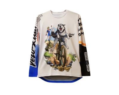 Лот: 25040513. Фото: 1. Velosklad Джерси Velosklad Хаски... Другое (велоспорт)