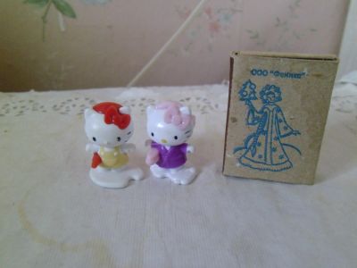 Лот: 11927223. Фото: 1. Два котёнка Sanrio. Игрушки