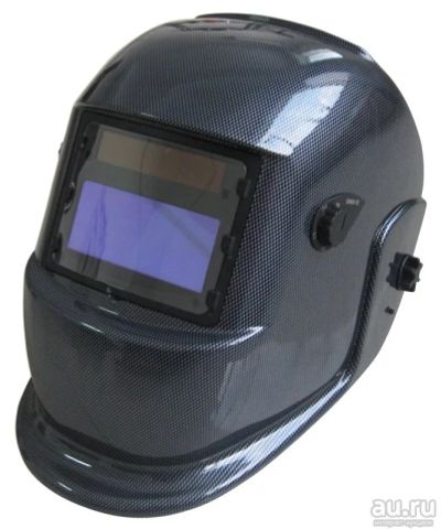 Лот: 17427806. Фото: 1. Маска сварщика AURORA A-777 CARBON. Сварочные маски, очки, краги