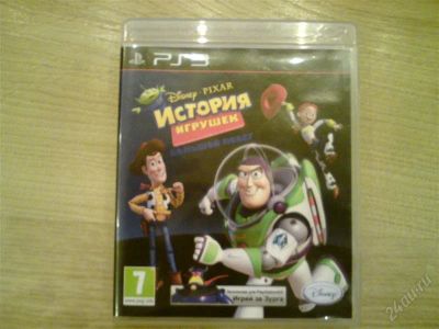 Лот: 1527610. Фото: 1. диск ps3 история игрушек 3. Игры для консолей