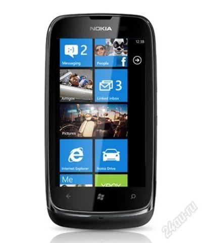 Лот: 2653575. Фото: 1. NOKIA LUMIA 610. Другое (смартфоны, связь, навигация)