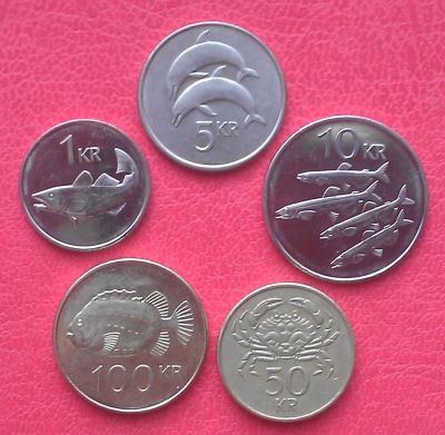 Лот: 7159111. Фото: 1. Набор монет Исландии 2001-2011... Европа