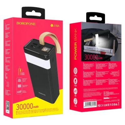 Лот: 19487507. Фото: 1. Внешний аккумулятор 30000mAh Borofone... Внешние, портативные аккумуляторы для смартфонов (Power bank)
