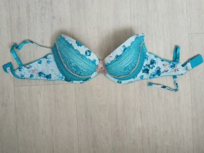 Лот: 25746380. Фото: 1. Бюстгальтер бирюзового цвета. Нижнее бельё