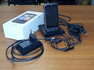Лот: 1842187. Фото: 1. Смартфон HTC Desire AMOLED + доп... Смартфоны