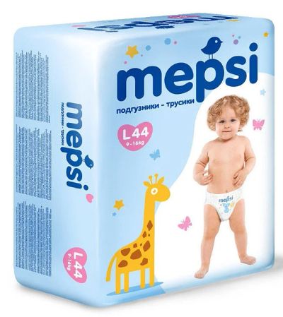 Лот: 9098140. Фото: 1. Трусики MEPSI L - (9-14 кг) 44... Детская гигиена