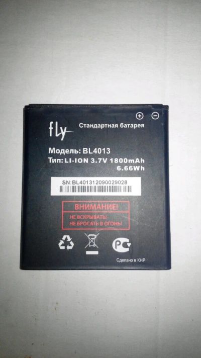 Лот: 6430314. Фото: 1. акб fly BL4013 1800mAh original. Аккумуляторы