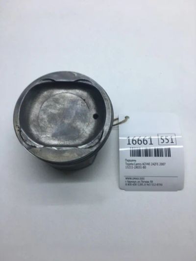 Лот: 20379508. Фото: 1. Поршень Toyota Camry 2007 1321128031B0... Двигатель и элементы двигателя