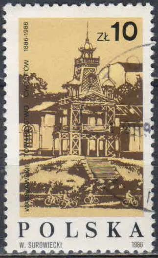 Лот: 25054144. Фото: 1. 1986. Польша. 100-летие Варшавского... Марки