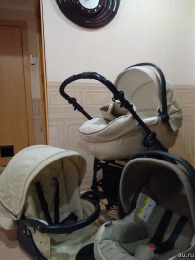 Лот: 13070697. Фото: 1. Продам коляску бу Peg perego 3в1... Коляски