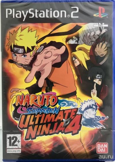 Лот: 9974149. Фото: 1. Naruto: Ultimate Ninja 4 [PS2... Игры для консолей