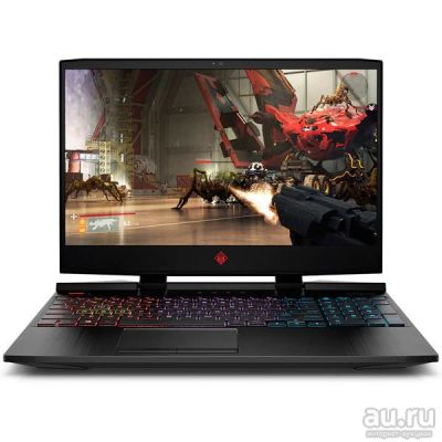 Лот: 13011247. Фото: 1. Ноутбук игровой HP OMEN 15-dc0004ur... Ноутбуки