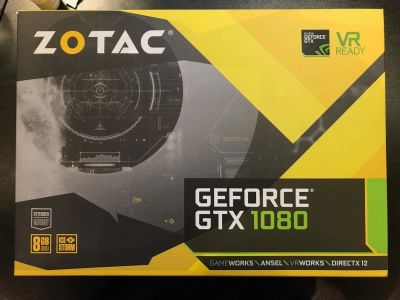 Лот: 10999428. Фото: 1. ZOTAC GTX 1080 ZT-P10800H-10P. Видеокарты
