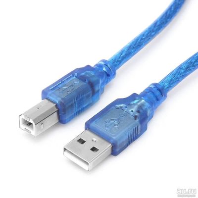 Лот: 17931529. Фото: 1. Кабель USB Type A – USB Type B... Шлейфы, кабели, переходники