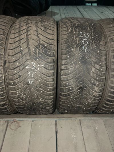 Лот: 25049568. Фото: 1. (2шт)235-55-17 Nokian Hakkapeliitta... Шины