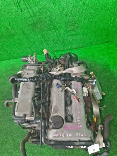 Лот: 18960637. Фото: 1. Двигатель Nissan Bluebird EU13... Двигатель и элементы двигателя