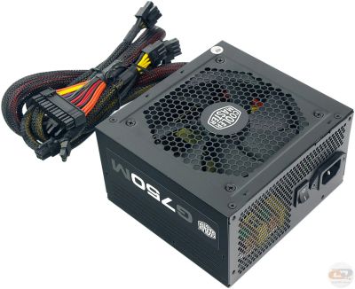 Лот: 11576310. Фото: 1. Блок питания Cooler Master G750M... Корпуса, блоки питания