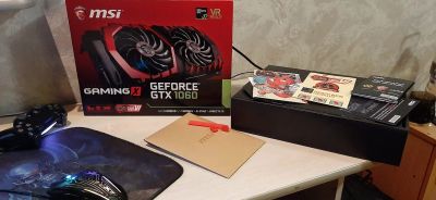 Лот: 17296404. Фото: 1. msi gtx 1060 6gb gaming x (одна... Видеокарты