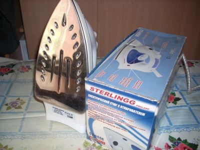Лот: 11063369. Фото: 1. Утюг 1200 Вт Sterlingg. Утюги, парогенераторы, отпариватели