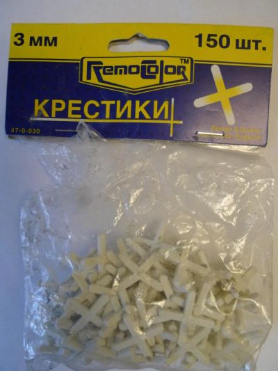 Лот: 4730211. Фото: 1. Крестики пластмассовые (пластиковые... Кафель, гранит, интерьерный камень