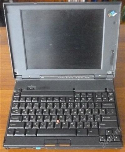 Лот: 2917086. Фото: 1. Живой ретро ноутбук IBM ThinkPad... Ноутбуки