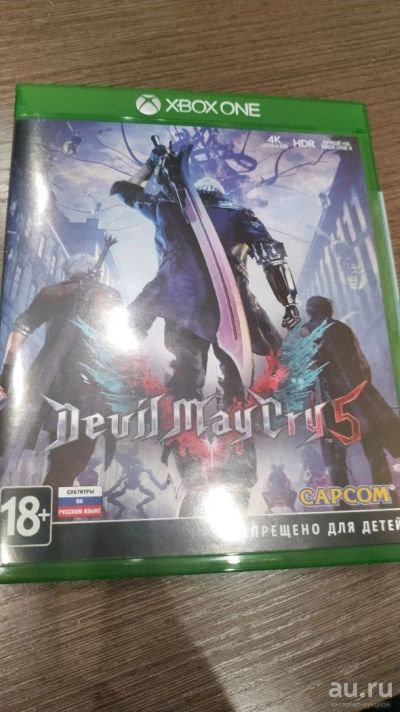 Лот: 13376375. Фото: 1. Диск игры Devil may cry 5 для... Игры для консолей