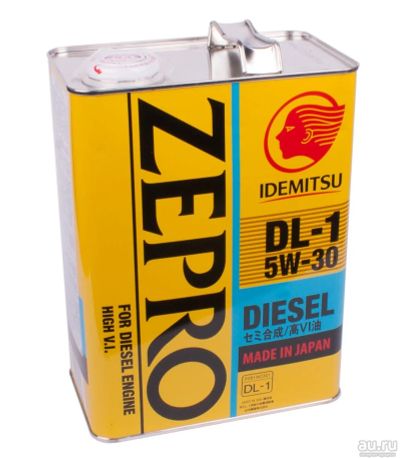 Лот: 10134311. Фото: 1. Idemitsu Zepro Diesel DL-1 5W-30... Масла, жидкости