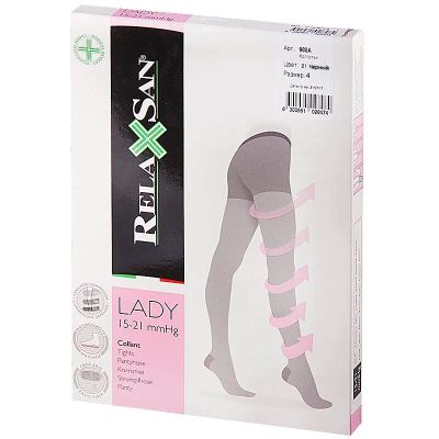 Лот: 23732476. Фото: 1. Relaxsan Lady Колготки компрессионные... Лекарства