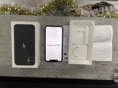 Лот: 17078882. Фото: 1. iPhone 11 64gb black. Чехлы, бамперы