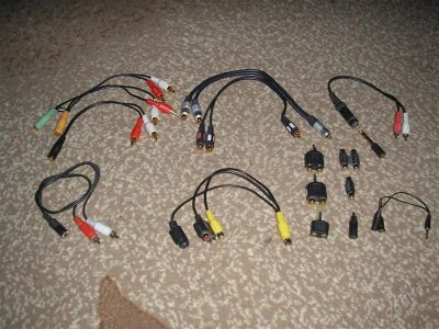 Лот: 1461508. Фото: 1. Переходники RCA , 3.5 JACK, 6... Шнуры, кабели, разъёмы