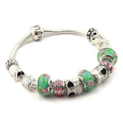 Лот: 3689208. Фото: 1. Браслет Pandora Blue Murano Glass. Браслеты