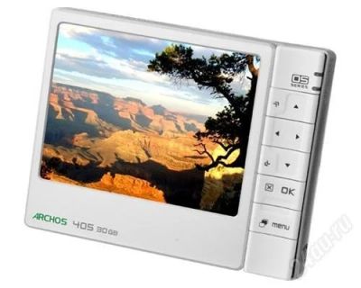 Лот: 910227. Фото: 1. Archos 405 30 Gb. Плееры
