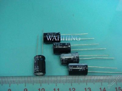 Лот: 1532174. Фото: 1. конденсатор 470uf 25v 8х12мм qifa... Резисторы