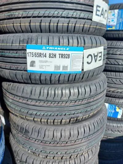 Лот: 25202059. Фото: 1. Летняя резина 175/65 R-14 "Triangle... Шины