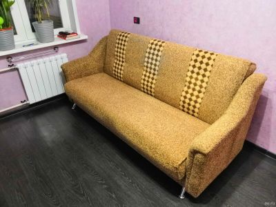 Лот: 12965804. Фото: 1. Диван +2 кресла, состояние нового. Диваны