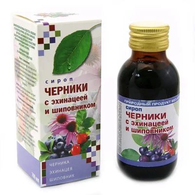 Лот: 24847751. Фото: 1. Астромар сироп Черника с эхинацеей... Лекарства
