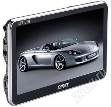 Лот: 409734. Фото: 1. 4.3" (480x272) автомобильный GPS... GPS-навигаторы