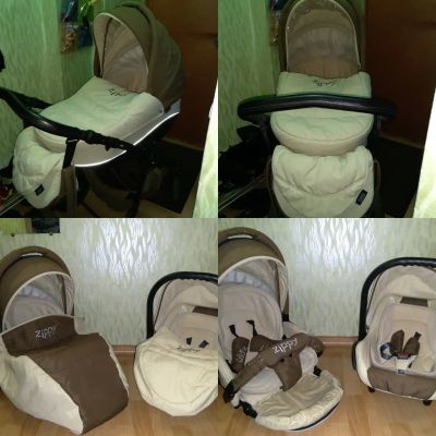 Лот: 12620779. Фото: 1. Коляска 3-в-1 Tutis Zippy. Коляски