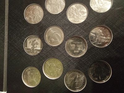 Лот: 17630243. Фото: 1. Юбилейные 25 рублёвые монеты. Наборы монет