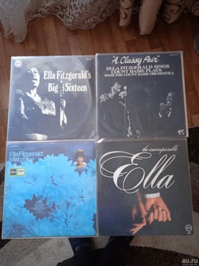 Лот: 17577364. Фото: 1. Ella Fitzgerald на фирменных пластинках... Аудиозаписи