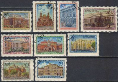 Лот: 24966967. Фото: 1. 1950, 30 марта. Музеи Москвы... Марки