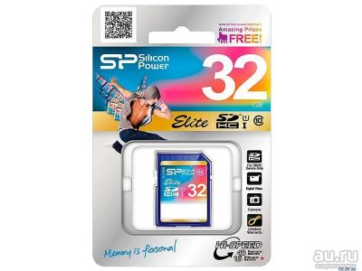 Лот: 17054959. Фото: 1. Карта памяти Silicon Power Elite... Карты памяти