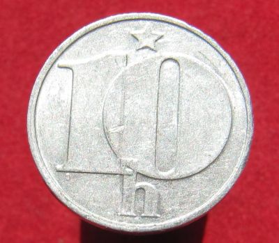 Лот: 15987773. Фото: 1. Чехословакия 10 геллеров, 1976г. Остальные страны